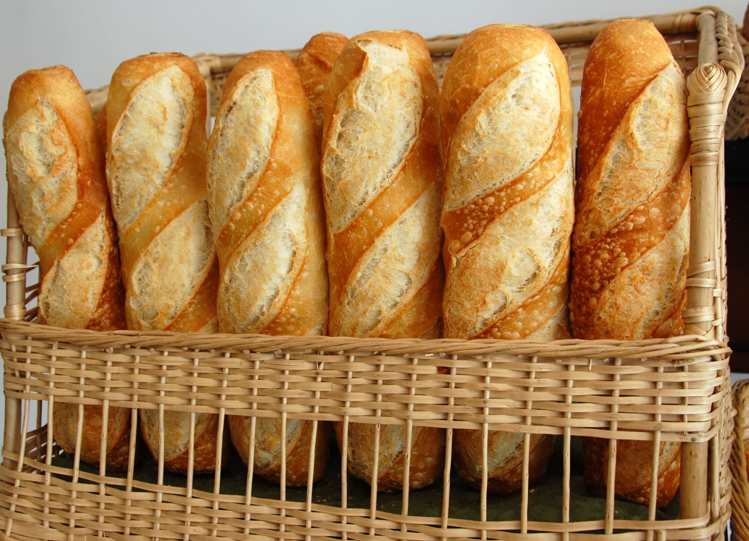 Half size parisian baguette Chez Tim Bakery